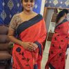 red-with-white-saree-new