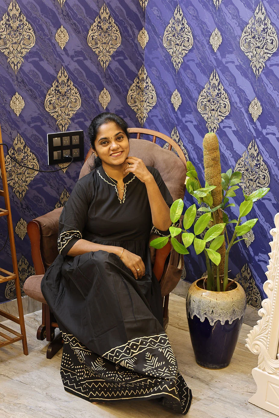 full-lenght-frock-black