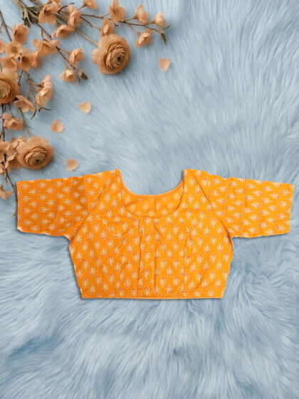 Beautiful Ajrakh Print Readymade Blouses Ethnic Motys Print