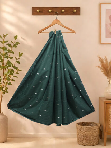 Tussar Silk Sarees Green