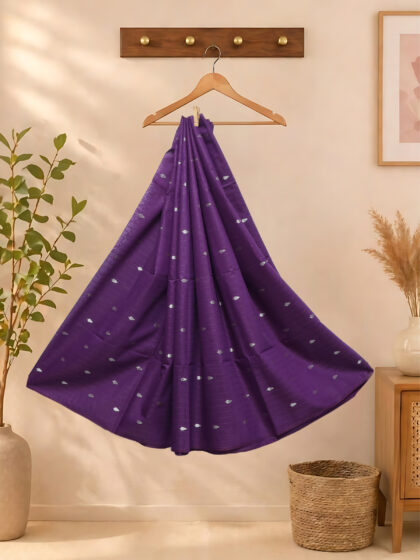 Tussar Silk Sarees Megenta