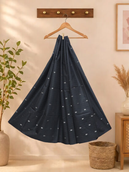 Tussar Silk Sarees Grey