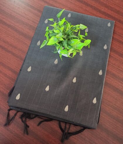 Tussar Silk Sarees Grey