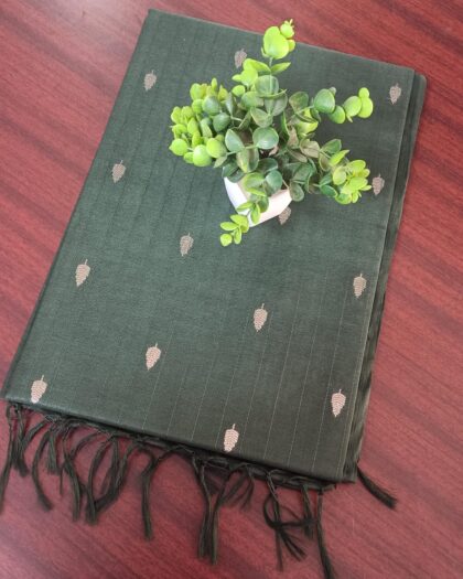Tussar Silk Sarees Green