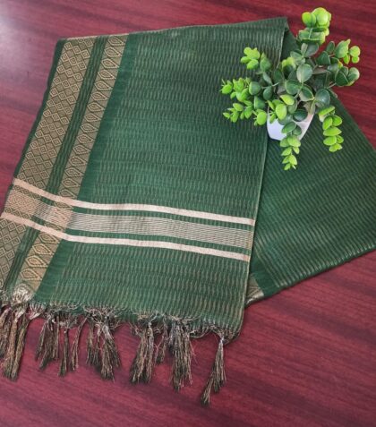 Moonga Silk Sarees Green