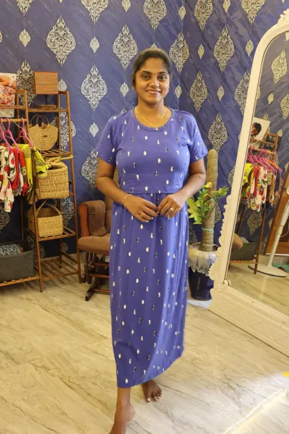 Feeding Lounge Wear Royal Blue