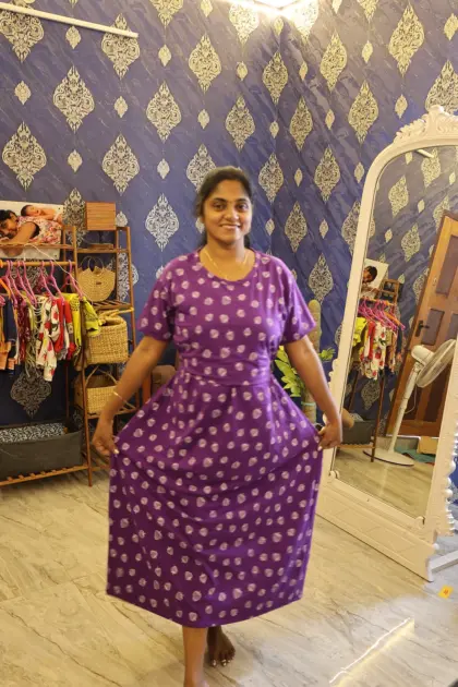 Feeding Lounge Wear Purple