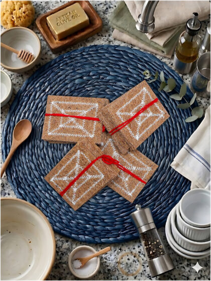 Coconut Coir Dish Wash Scrubber