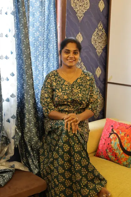 Stylish Cotton Palazzo Set Green