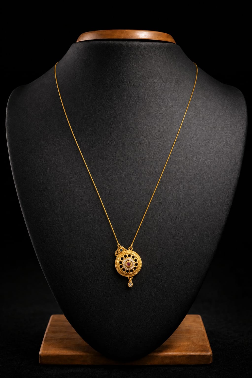 Filigree Cercular Pendent - Image 2
