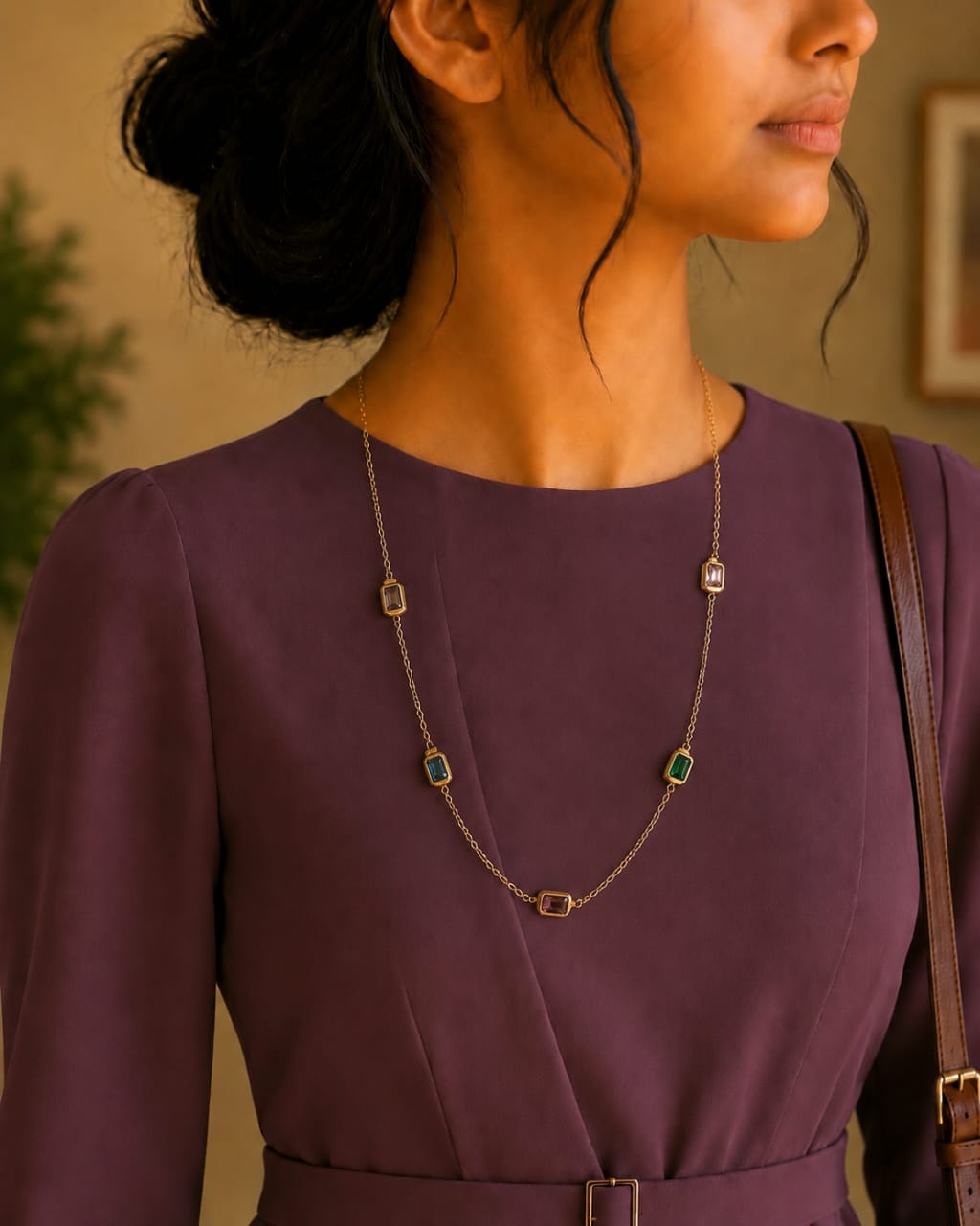 Emerald Stone Pendent