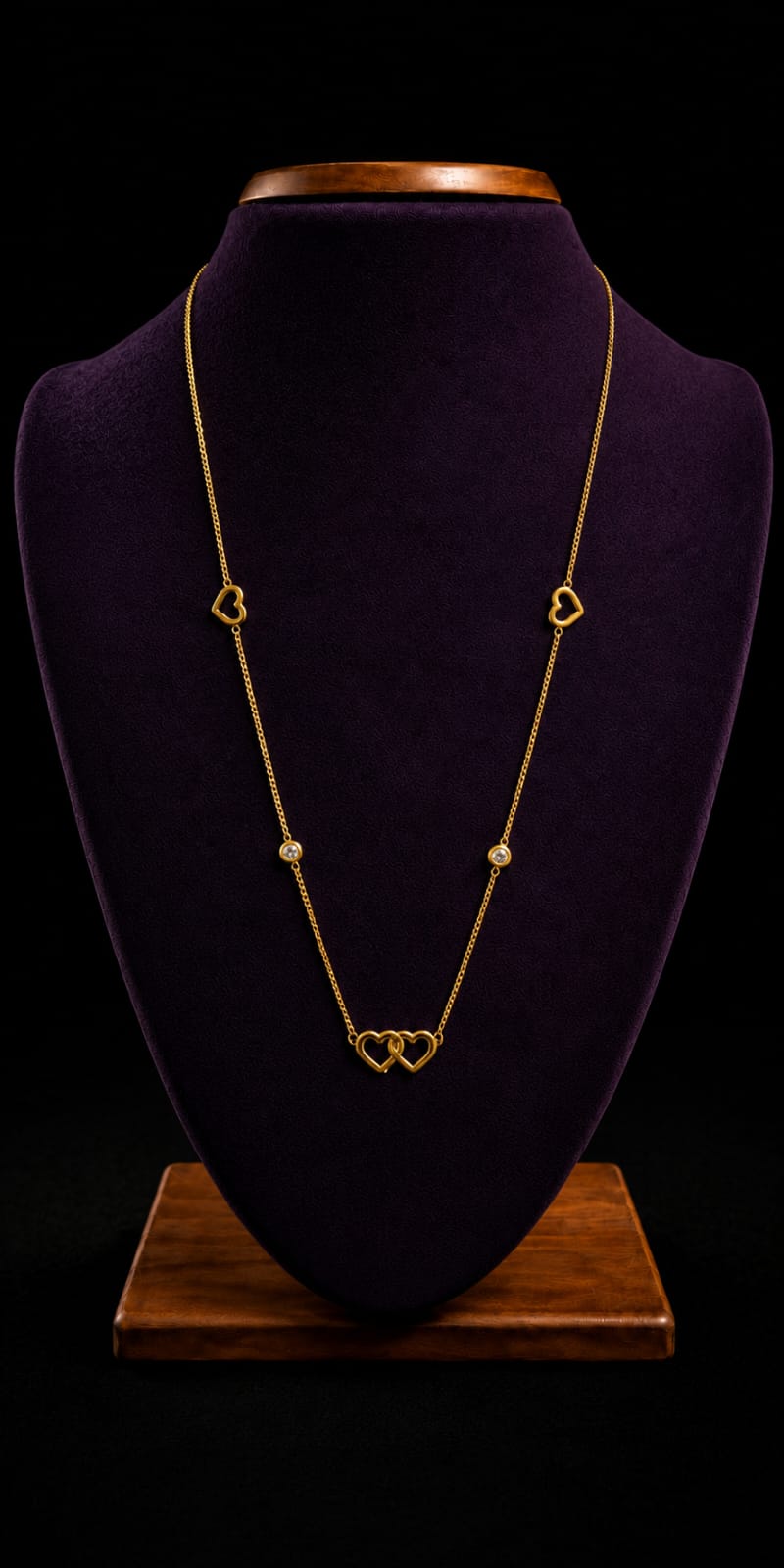Double Hearted Pendent - Image 2